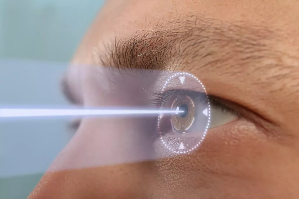 eye-of-man-with-laser-beam